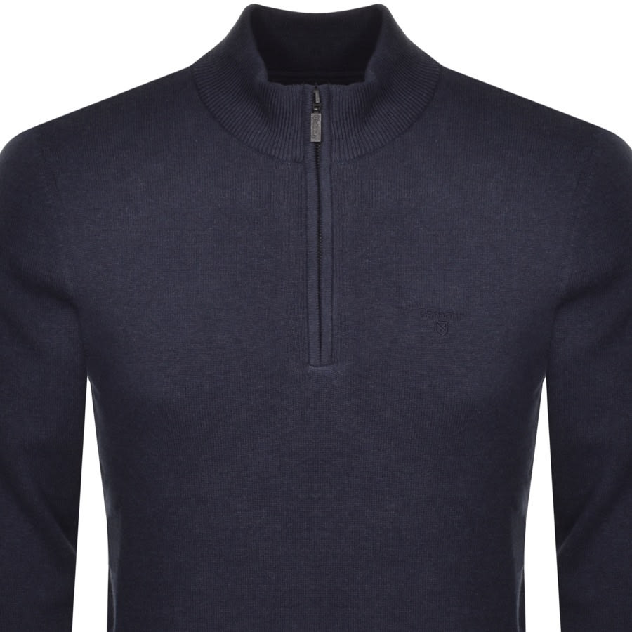 Alternative Image for ProductBarbour Avoch Half Zip Sweatshirt Navy2